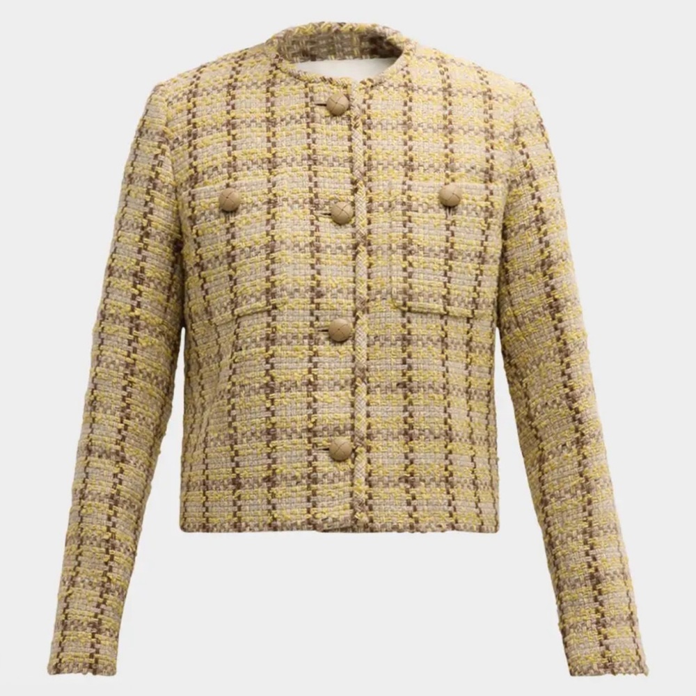 Lafayette 148 New York Button Down Woven Jacket